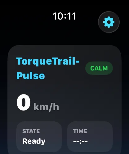 TorqueTrailPulse Apple Watch screenshot 1